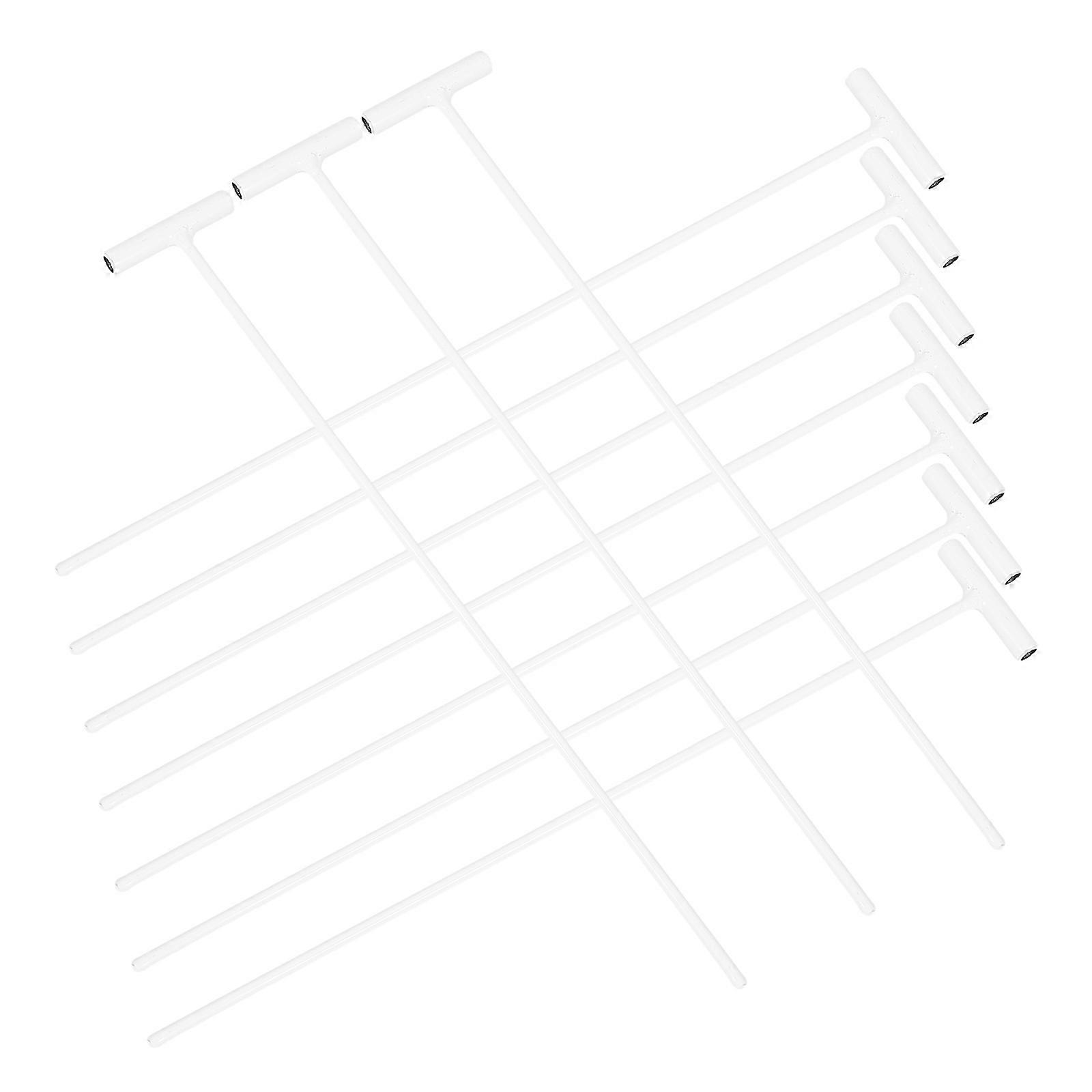 White Door Bars for Pigeons One Way System Easy Installation Fits Most Cage Doors 10pcs