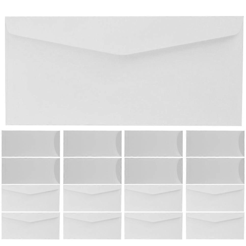 Envelopes 40Pcs For Invitation Storage Greeting Cards Weddings In White Paper Material
