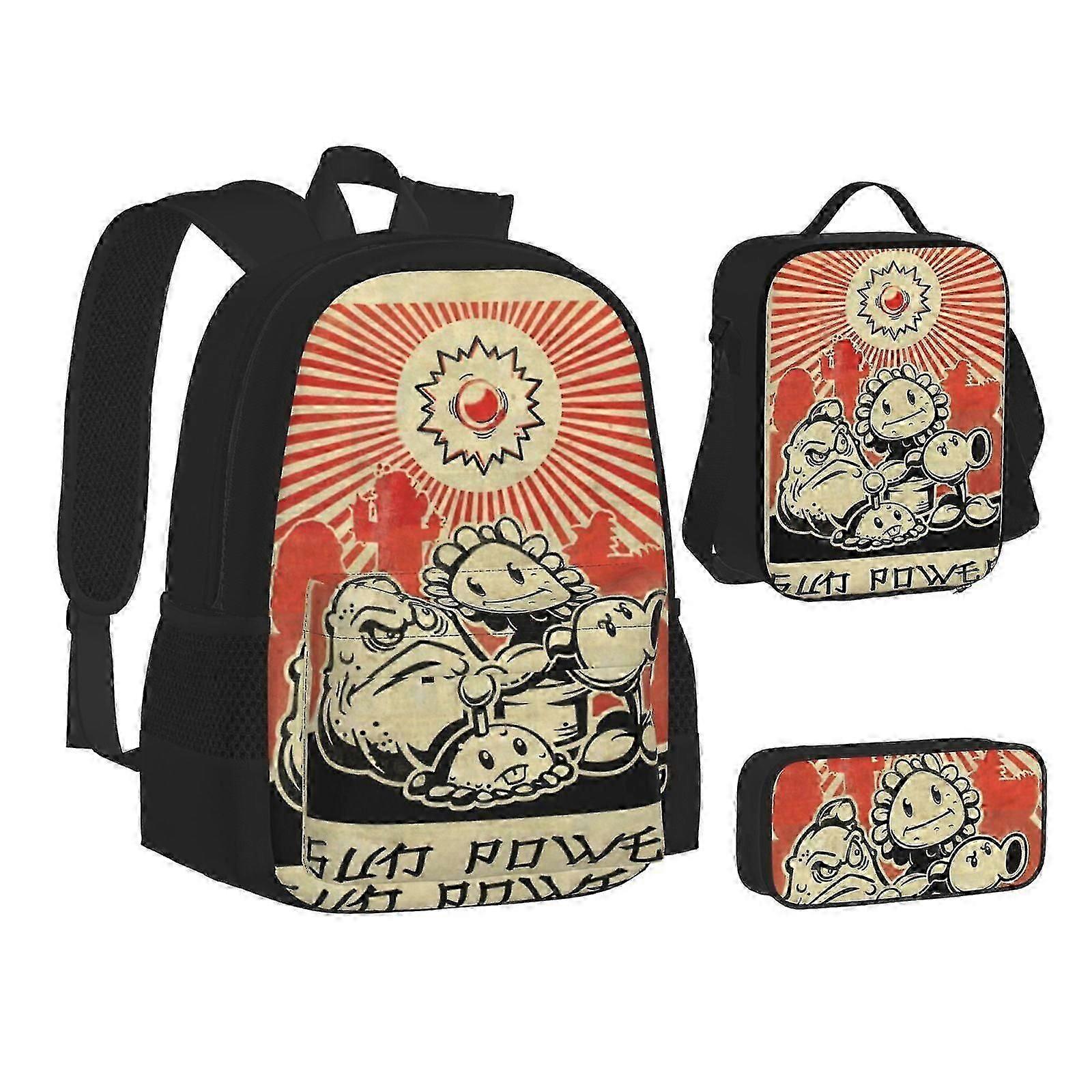 Versatile Plants vs Zombies Backpack Combo for School and Weekend Outings