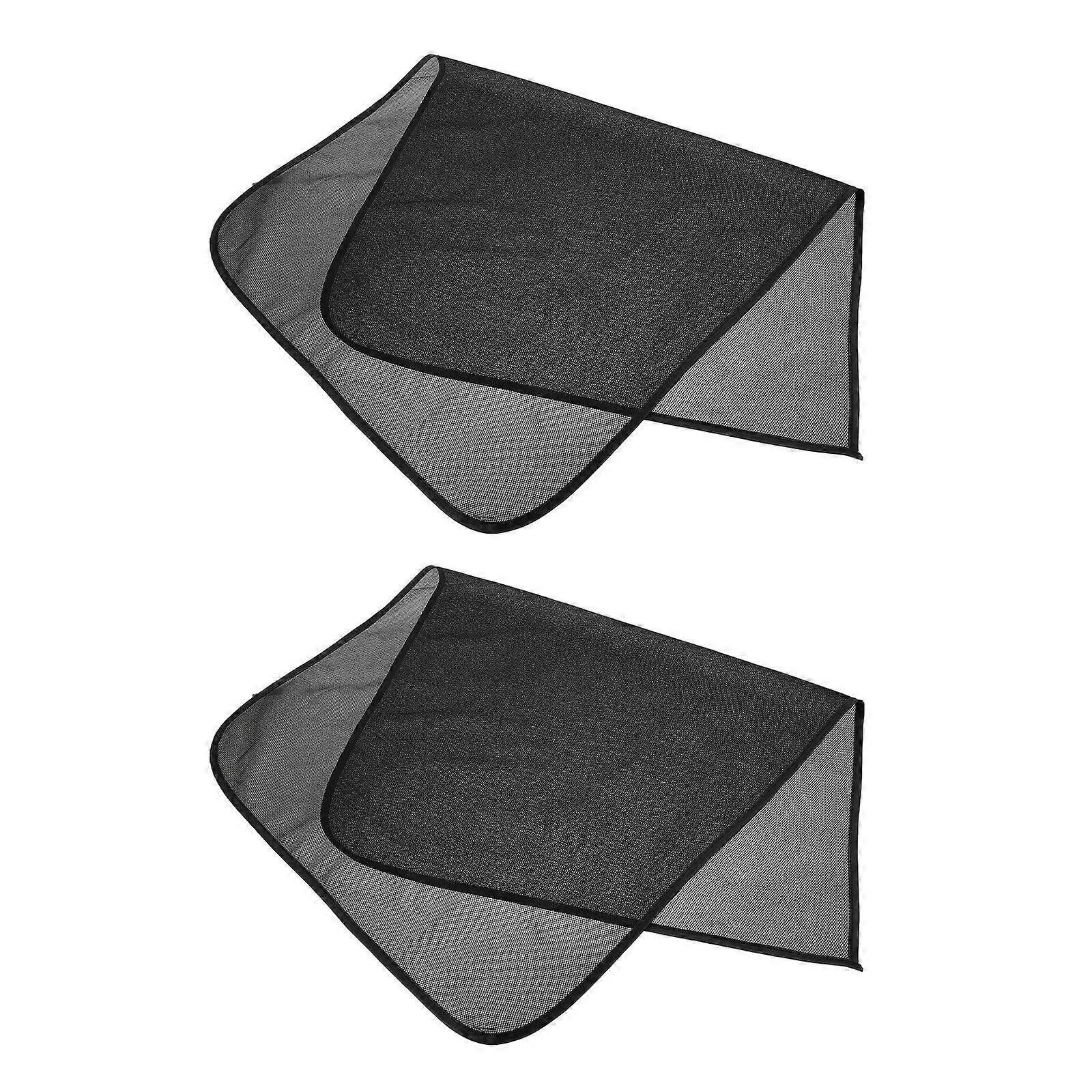Black Magnetic Shades for Side Rear Windows Mesh Design Protects from Pieces