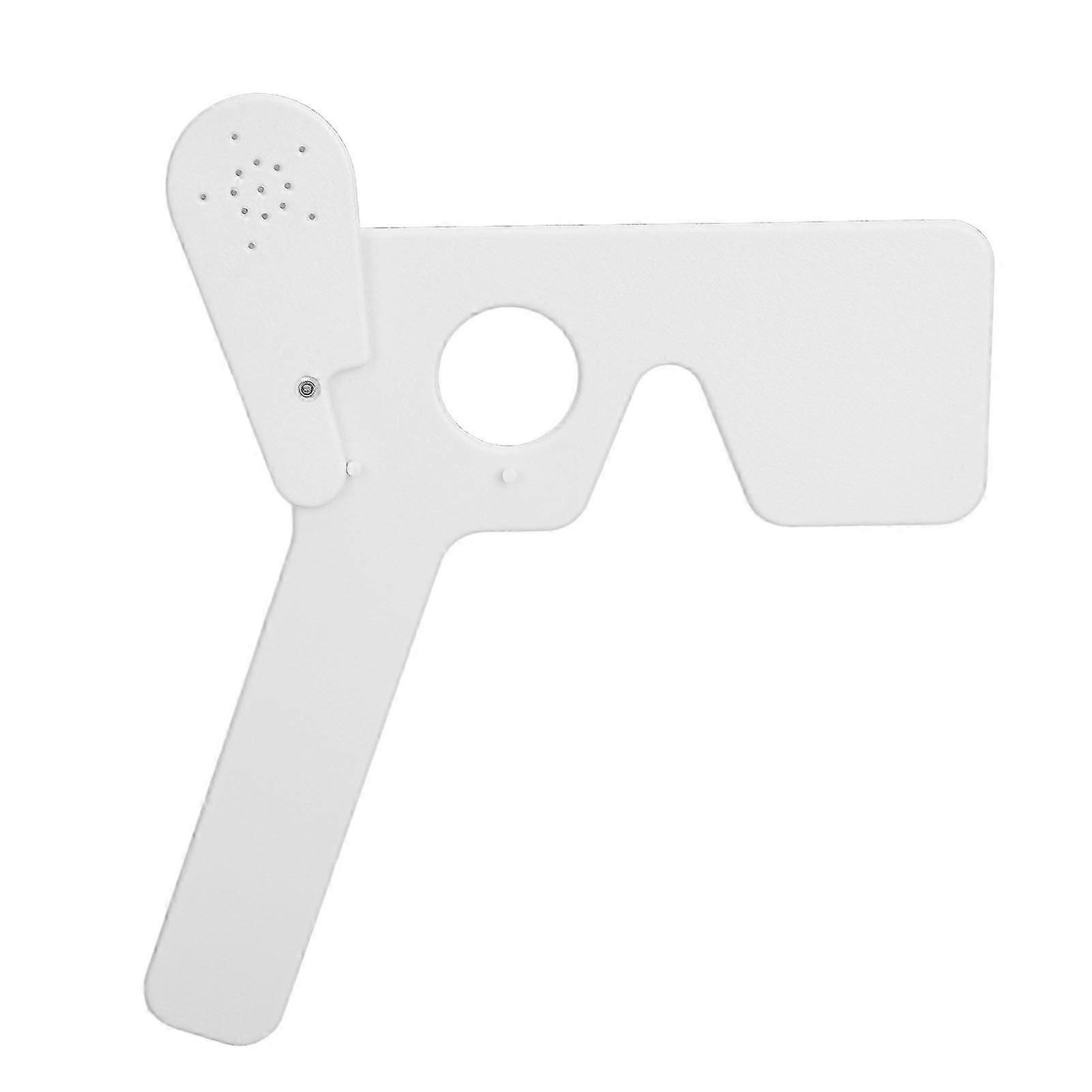 Ophthalmic Eye Exam Occluder with 14 Holes Professional Eyesight Test Handheld Orthoptists Eye Exam Tool