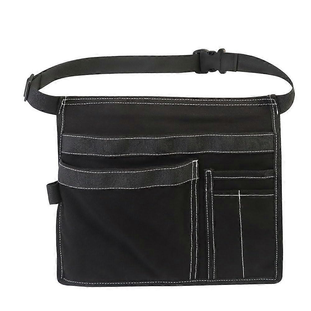 Adjustable Oxford Fabric Tool Belt Bag with Multiple Pockets