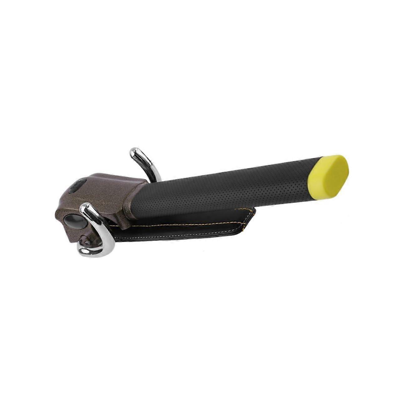 Foldable Steering Wheel Lock Aluminum Alloy for Cars, Anti-Theft Security, Universal Fit
