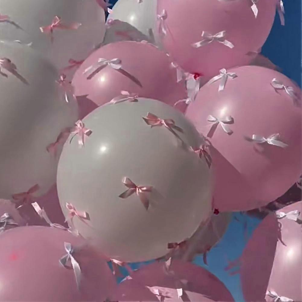 Kit de decoração com balões de látex de 12 polegadas com 30 laços para festas, casamentos e aniversários.