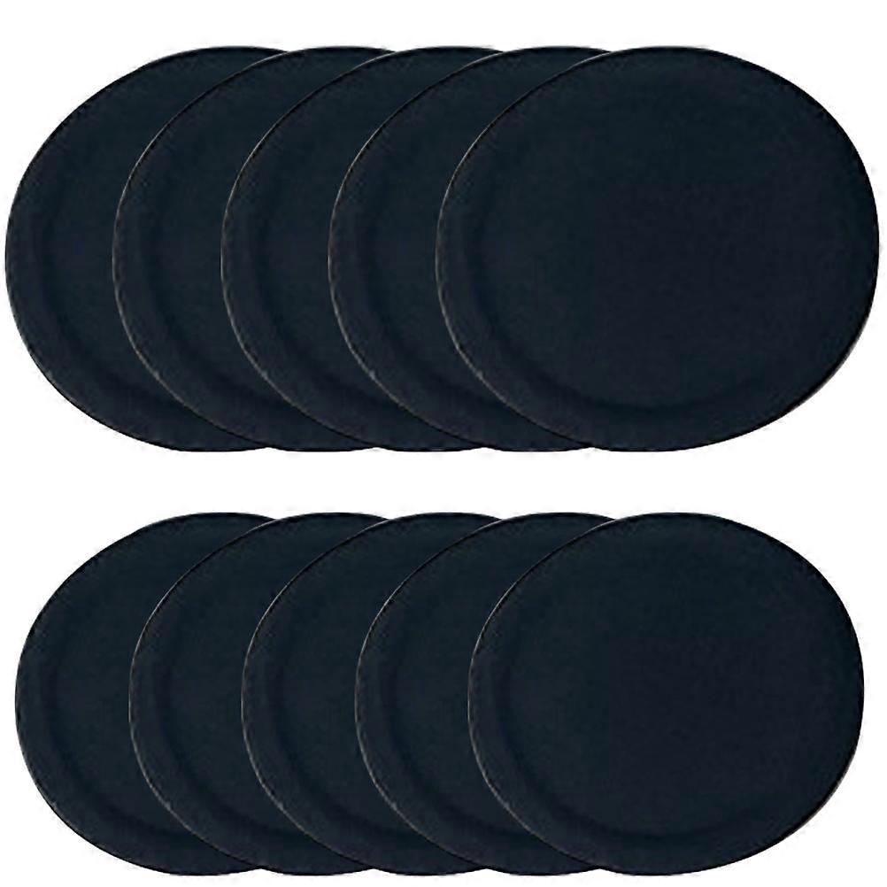 Kazoo Flute Diaphragms For Amateurs In Black With 30 Membranes Suitable For Performance