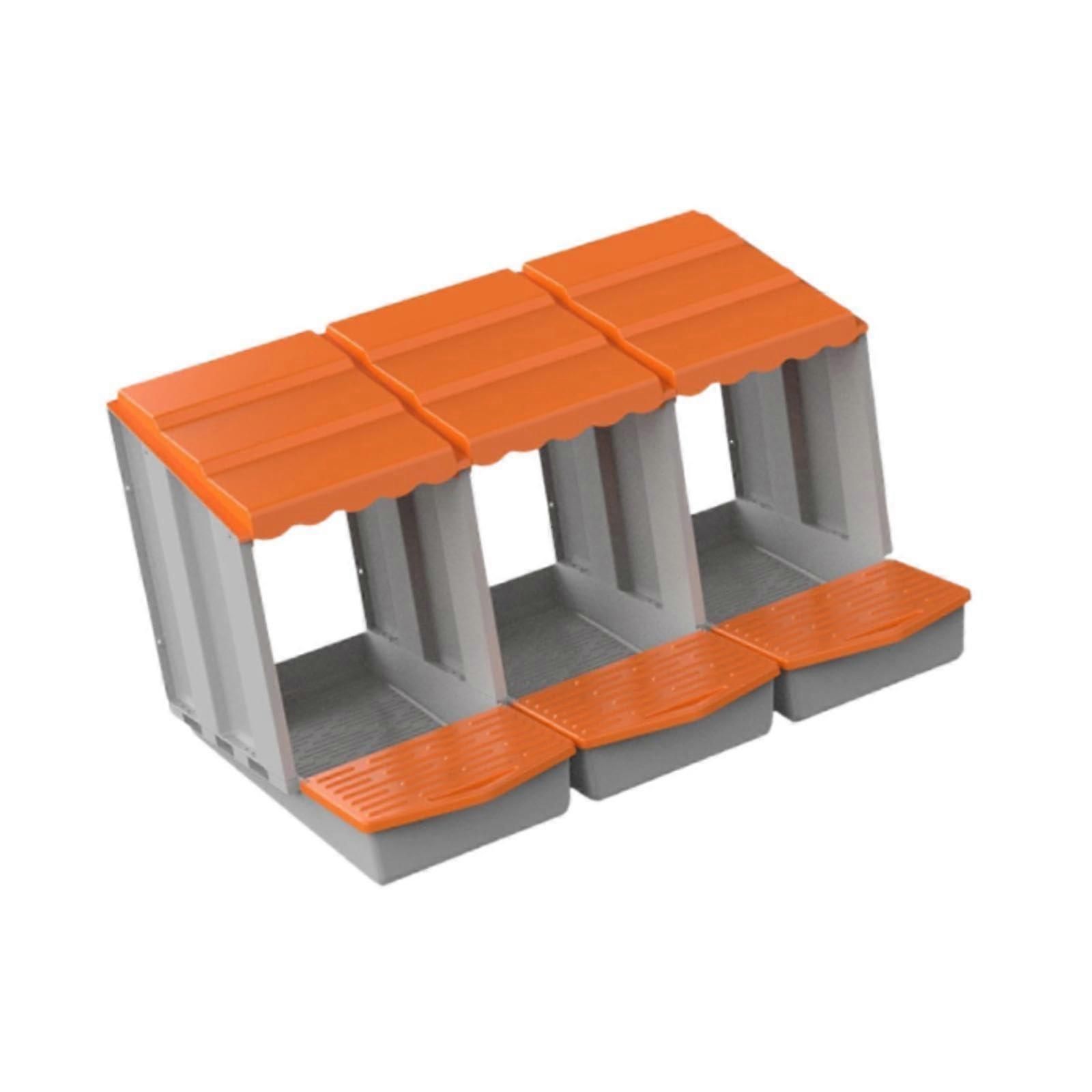 Chicken Nesting Box, Chicken Coop, Sturdy, Comfortable, Orange