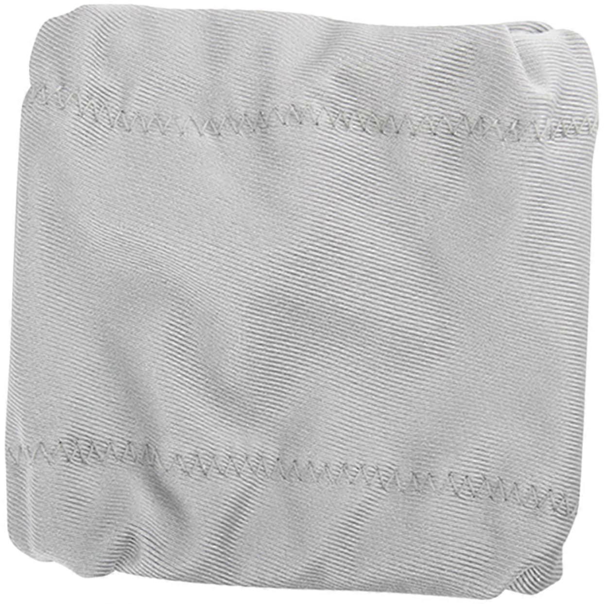 Coverage for mini outdoor speaker case made of elastic, breathable material with cable slot, protects sound quality and heat dissipation.