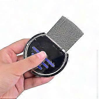 1x Hair Lice Comb Brushes Terminator Egg Dust Nit Free Removal Stainless Steel