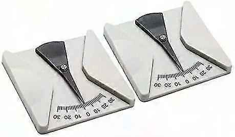 Eyeglasses Angle Ruler Protractor Pantoscopic Angle Meter 2pcs