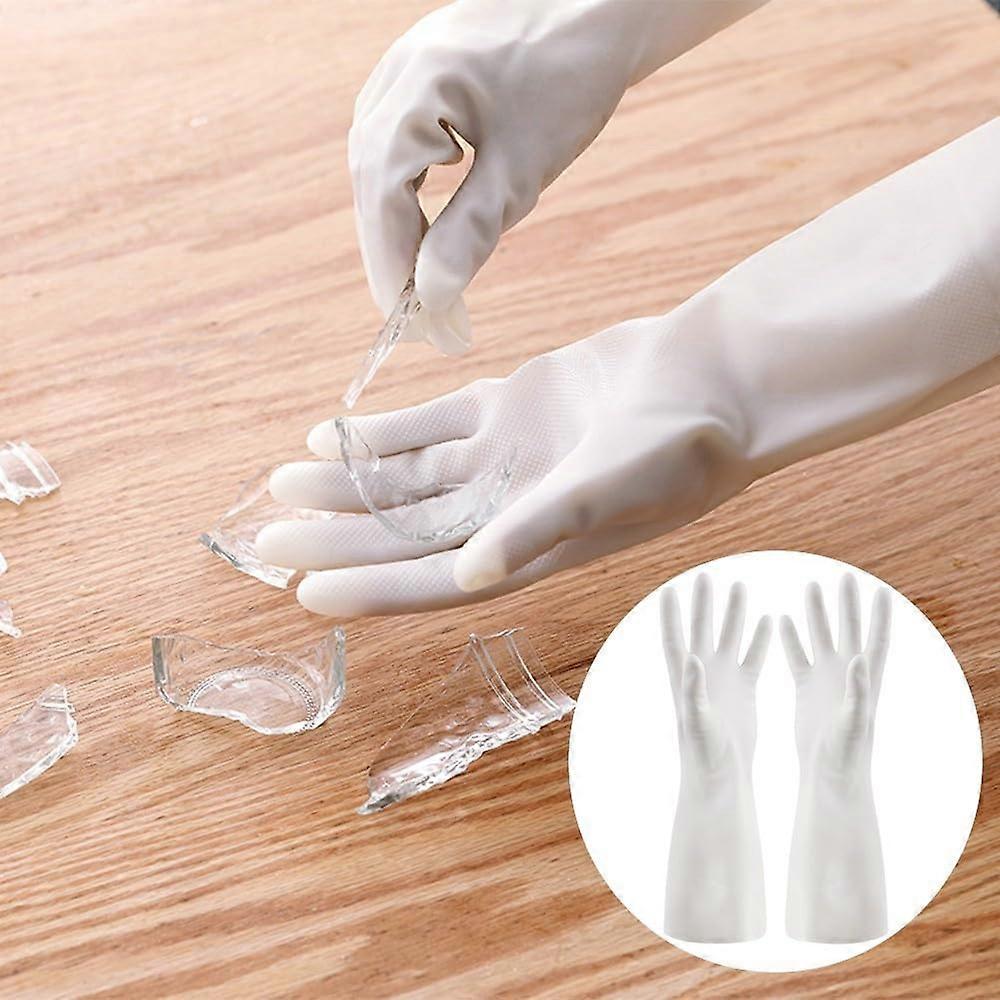 Nitrile Rubber Gloves for Kitchen Cleaning Large Size, Waterproof, Scratch Resistant, Reusable Antiwear Material