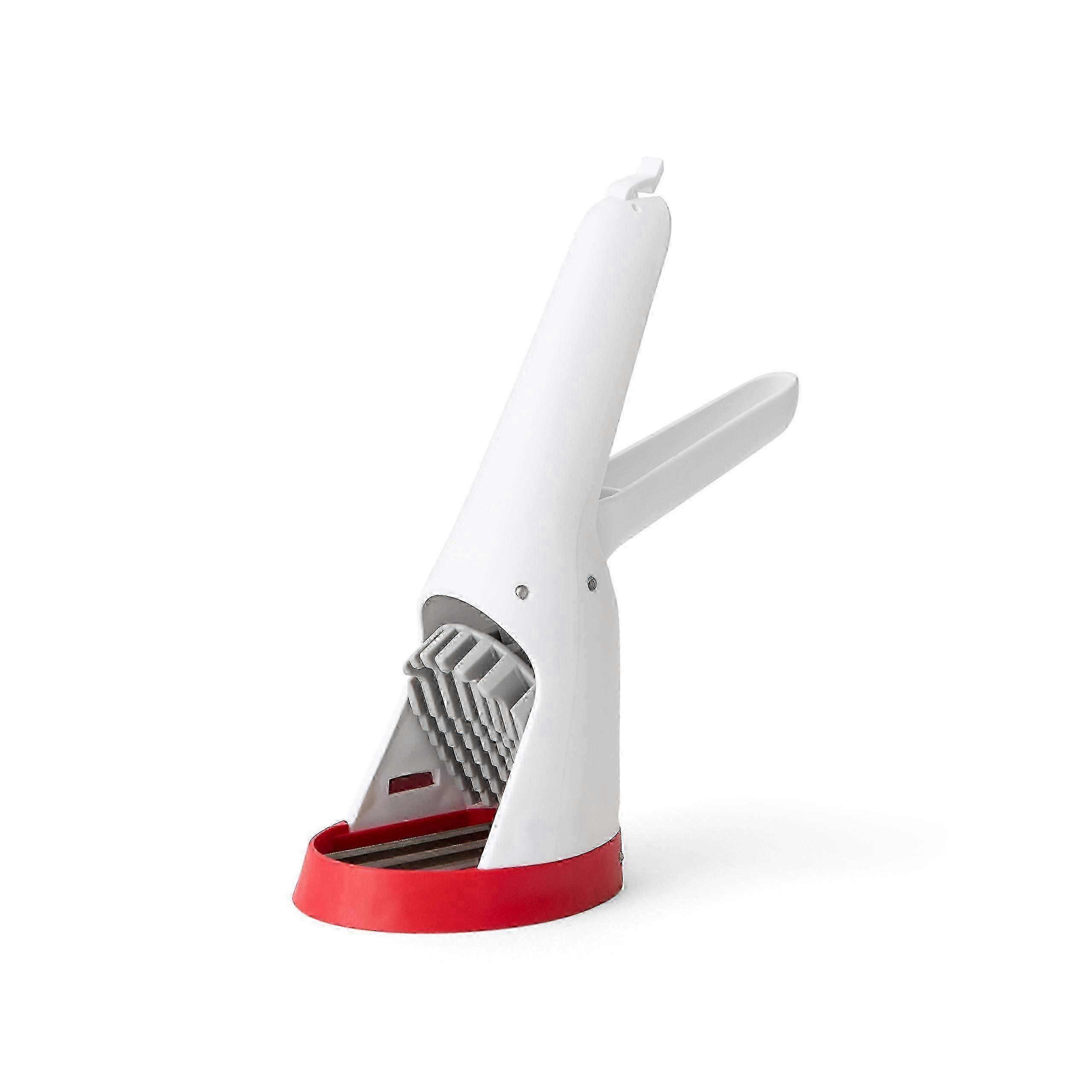 Strawberry and Cherry Slicer for Perfect Meringue Desserts and Fruit Platters