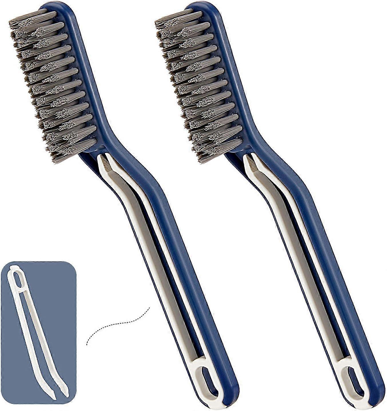 Hard Bristle Crevice Cleaning Brush - Multifunctional Gap Cleaning