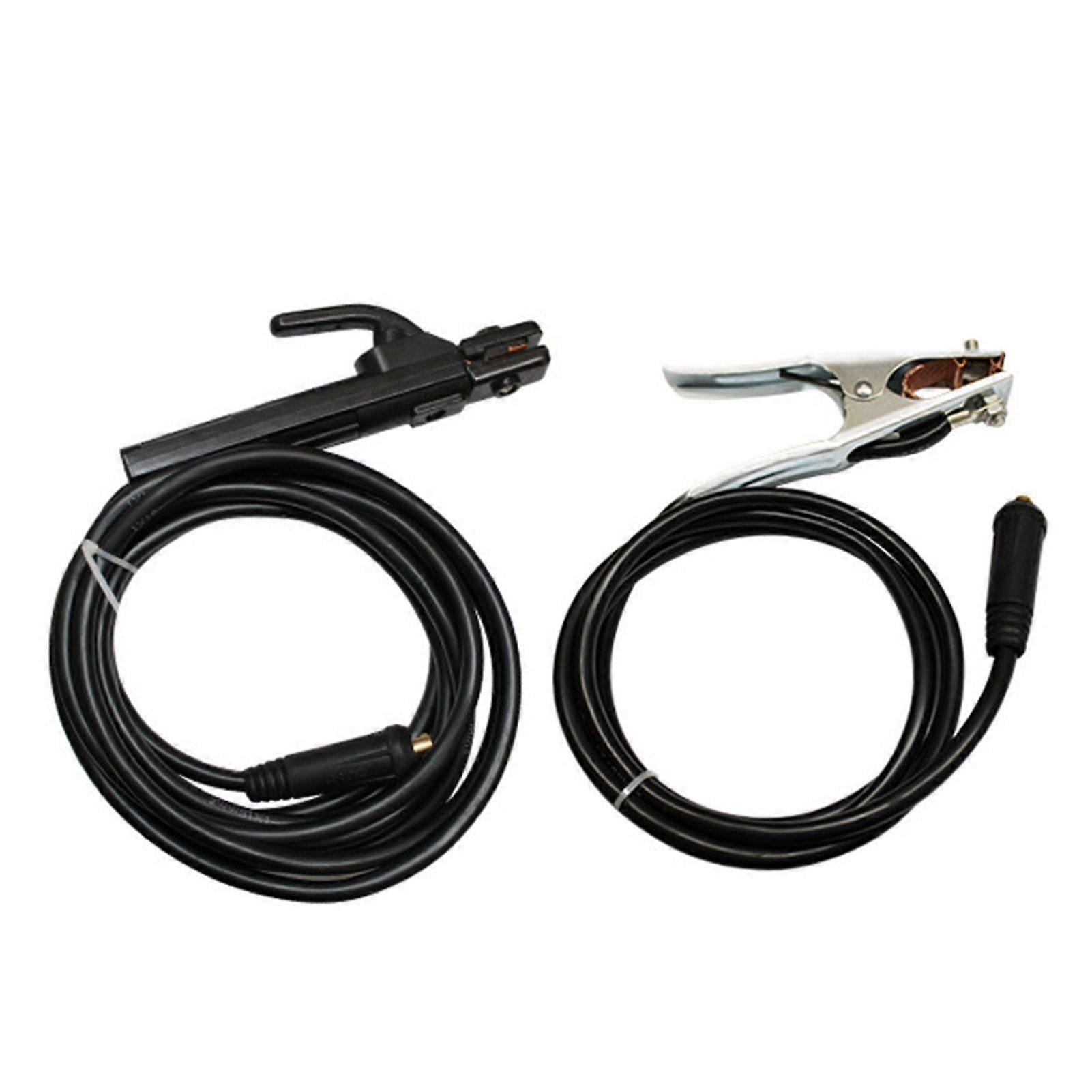 AC/DC welding machine accessories, welding handle, wire clamp set, quick connector, suitable for MMA-250 welding machine, 220V household metal mini ma