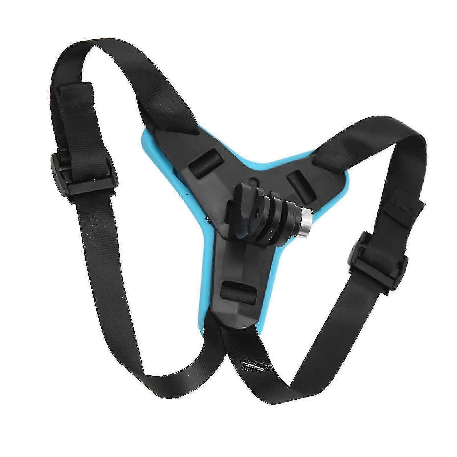 Helmet Camera Chin Mount Adjustable Strap for Preventing Slip Compa...