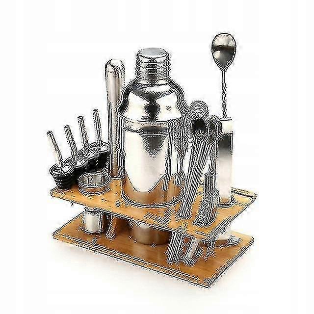 Ensemble de shaker à cocktail en acier inoxydable - Barware Tools (Taille B)