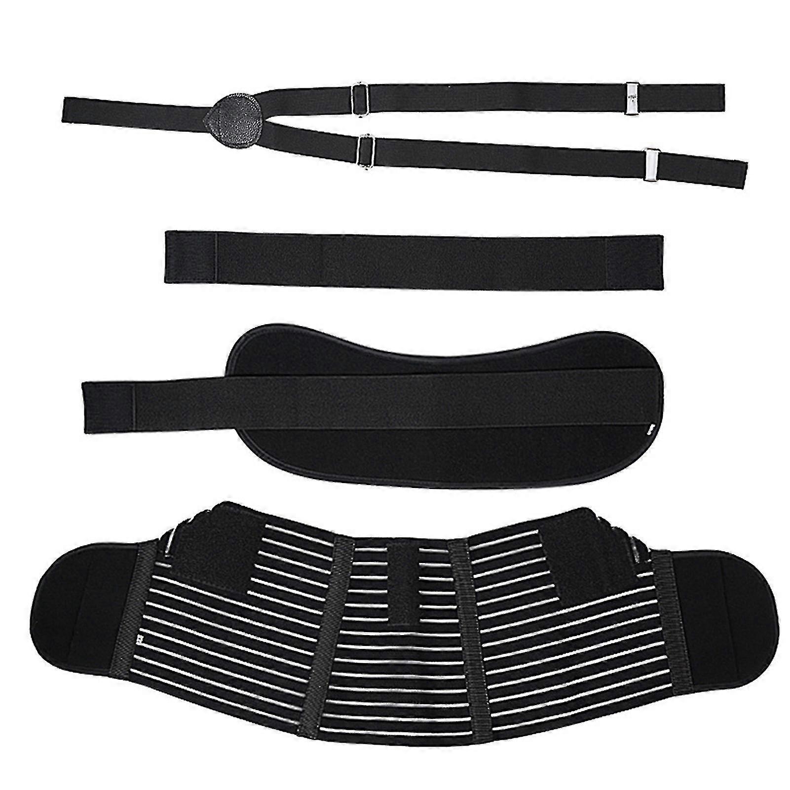 Maternity abdominal belt, 3-piece set, evenly distributes weight to assist abdominal support