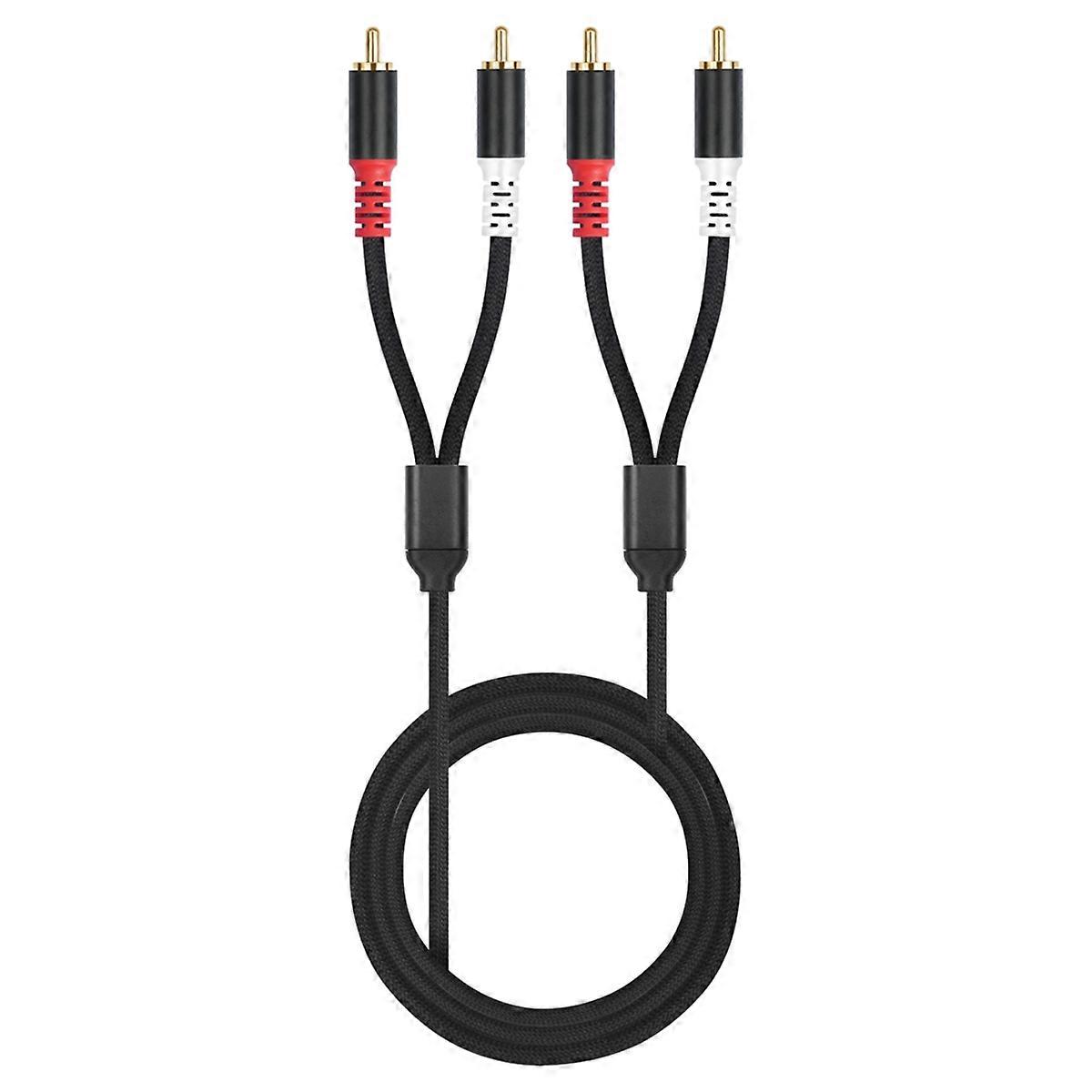 to Audio Cable with Gold-Plated Connectors, for Home Theater, Stereo Systems, , Musical Instruments 200cm