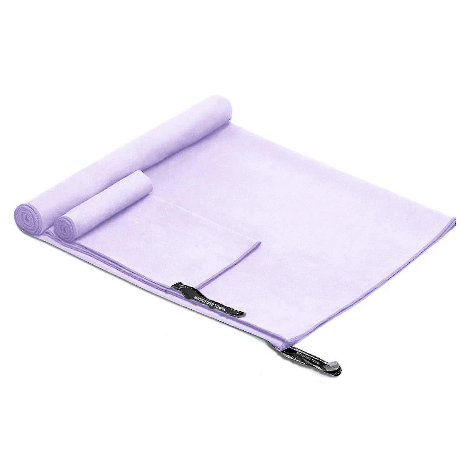 Microfiber Towel Set 3 Sizes Quick Dry for Camping Beach Gym