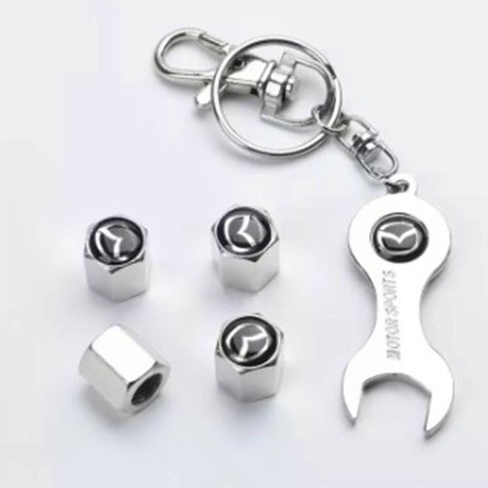 car tire stem valve caps 4pcs skull head design