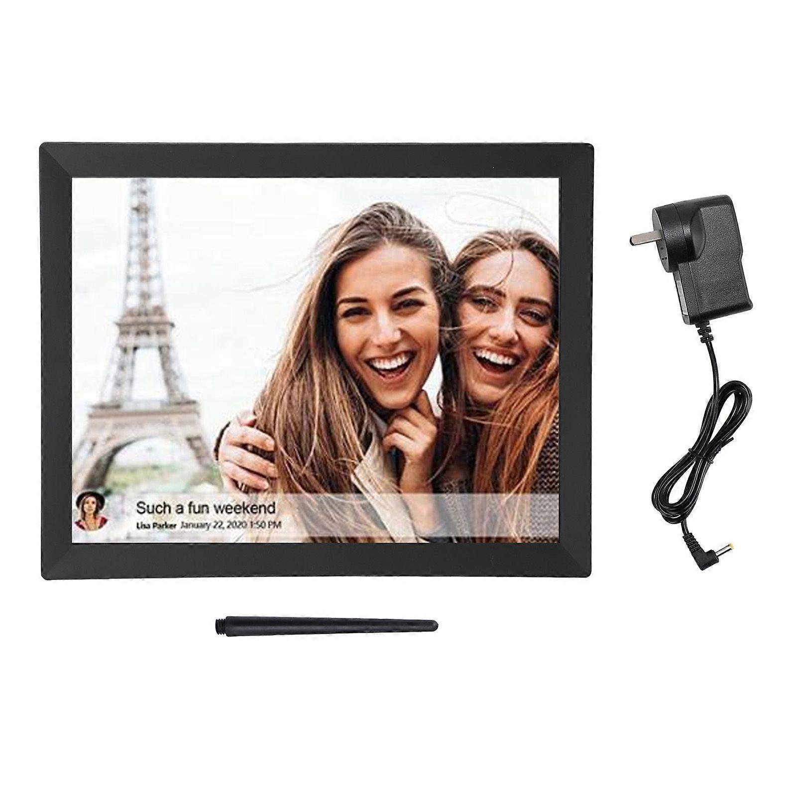 15 Inch Digital Picture Frame Smart Photo Frame Touchscreen Auto Rotate Slideshow Instant Photos Videos Sharing for Frameo APP AU Plug