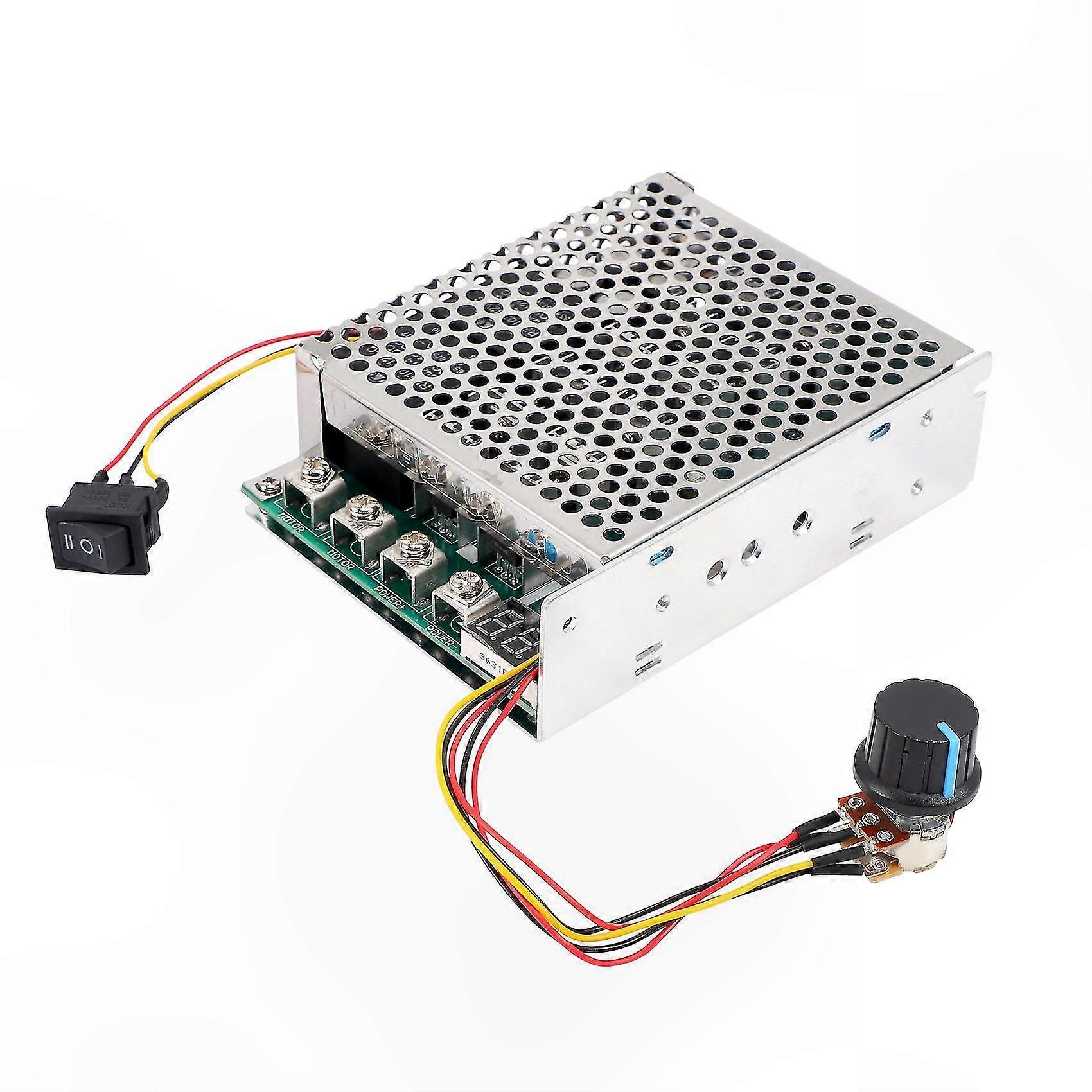 Reversible PWM Motor Speed Controller, 10-55V DC, 100A, 3000W, Forward & Reverse Functionality