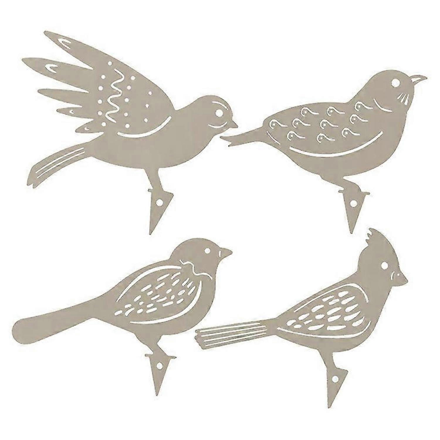 Fågelträdgårdsstaketdekor Hackspettträdgårdsskötsel