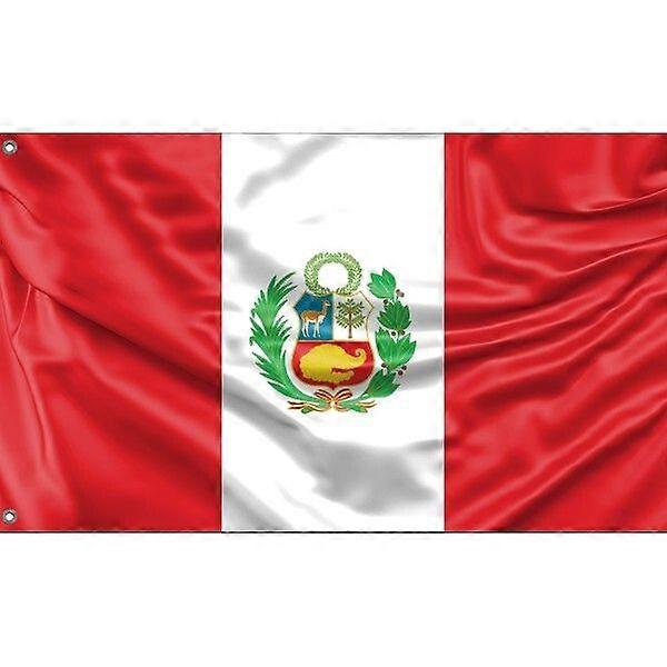 Peru State Flag Pattern 1105