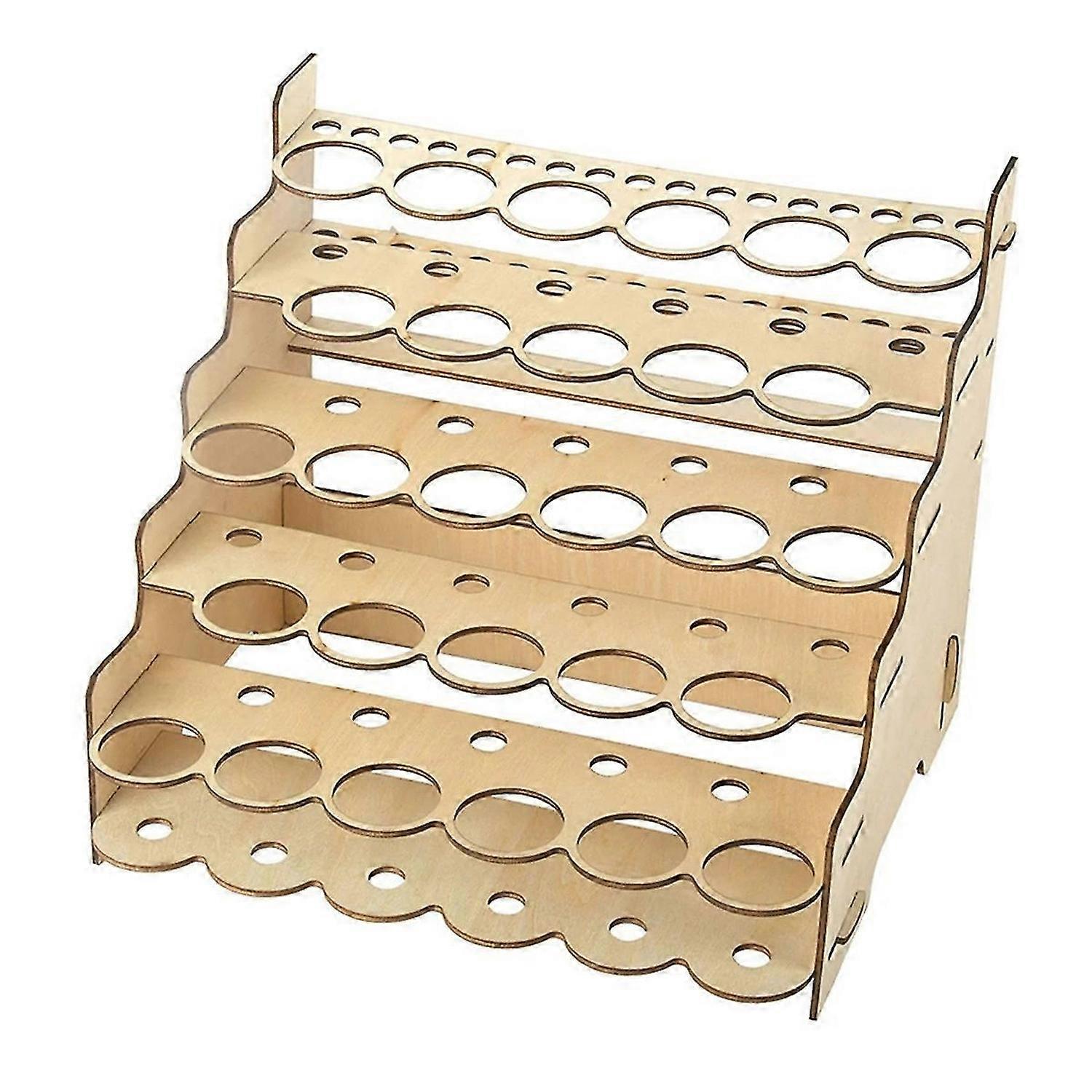 Model Paint Organizer Simple Multi-Layer Delicate Convenient Paints Holder DIY Pigments Shelf with M