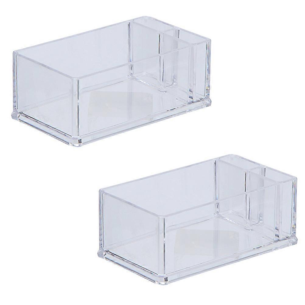 Transparent Tissue Case Napkin Holder for Storage Use 6Pcs