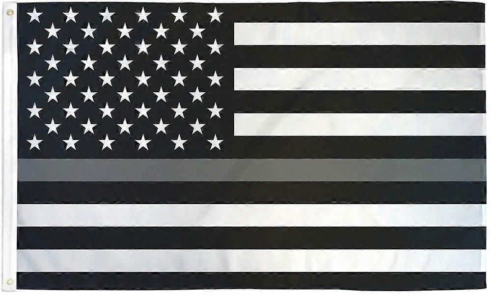 Thin Gray Line Flag Thin Gray Line House Flag Support Corrections Officers Style B 111