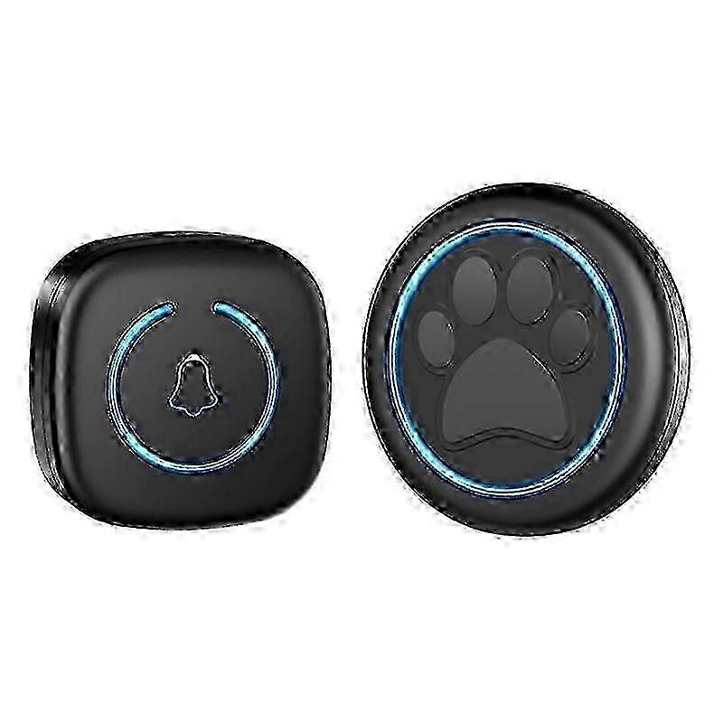 Pet Training Doorbell US Plug 100-240V LED Indicator AB Buttons