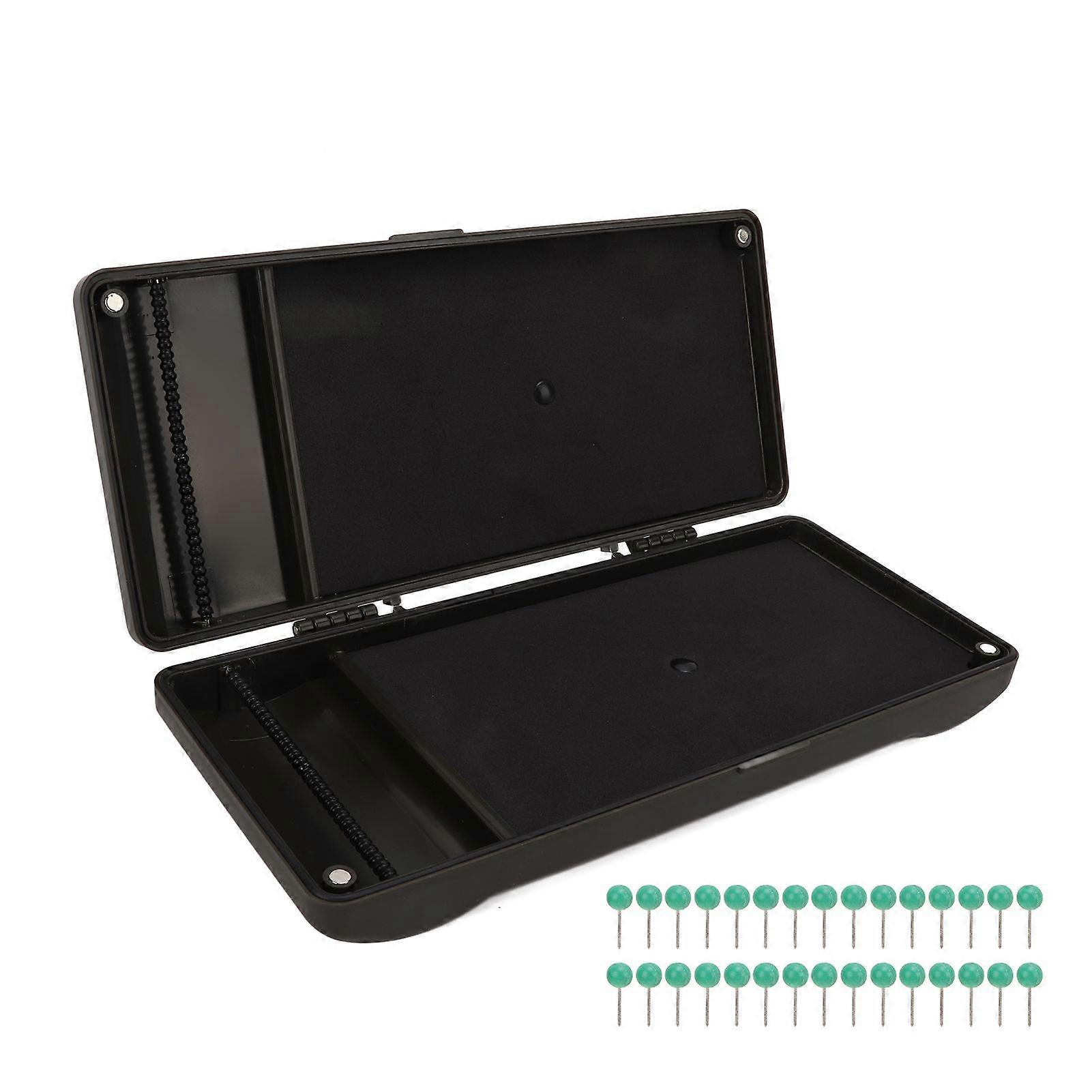 2 Layer Outdoor Carp Fishing Rig Tackle Box Rig Storage Box for Fishing Line Hook Equipment