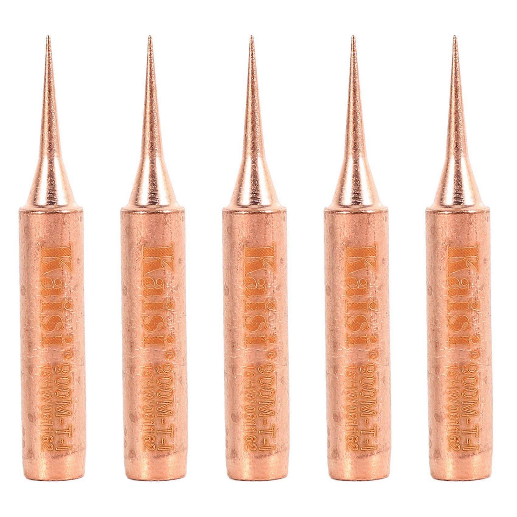 Oxygen-Free Copper Soldering Iron Tip For Solder Station Tools Iron Tips