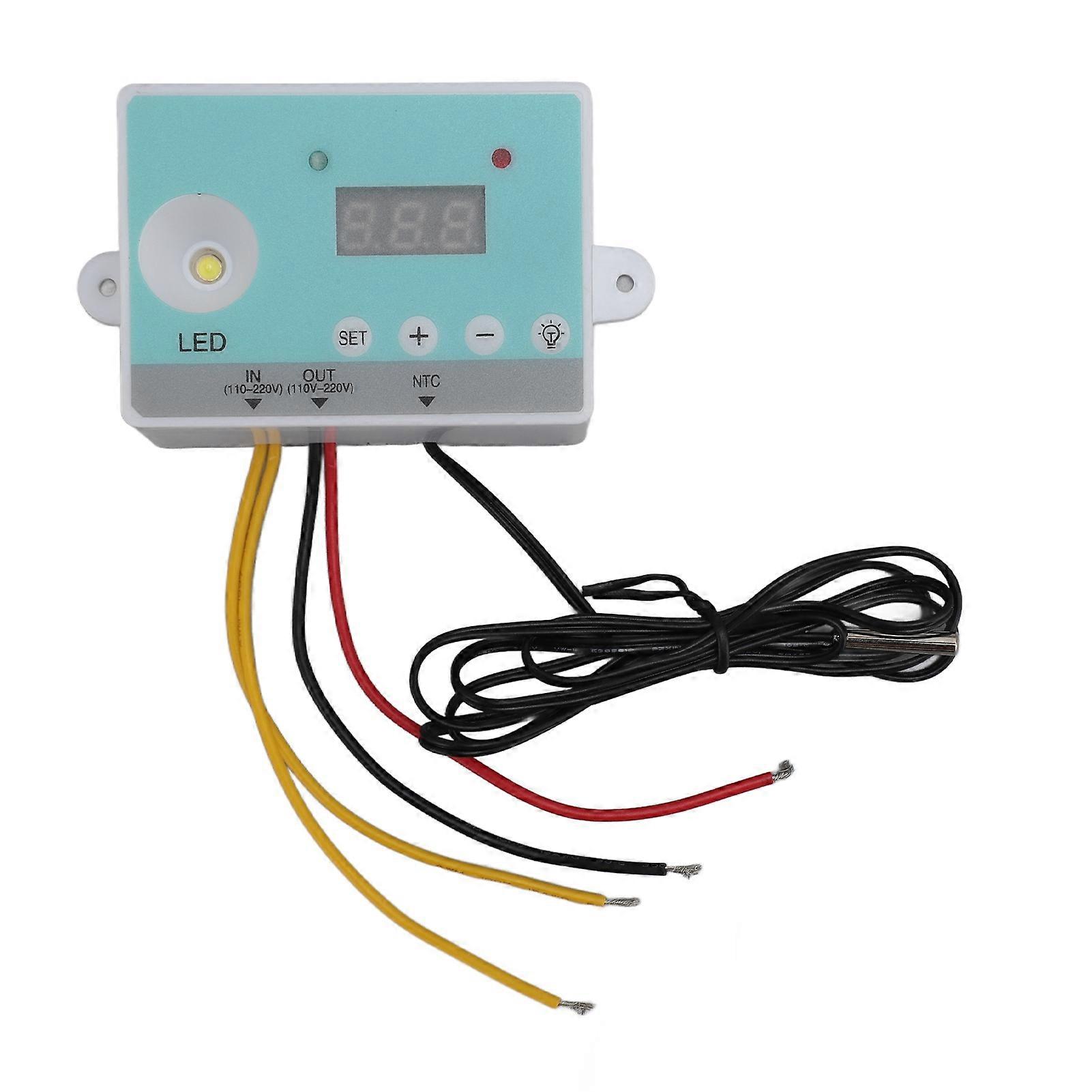 Contrôleur de température d'incubateur automatique avec écran HD, contrôleur d'incubateur haute précision pour œufs, AC 110 V-220 V