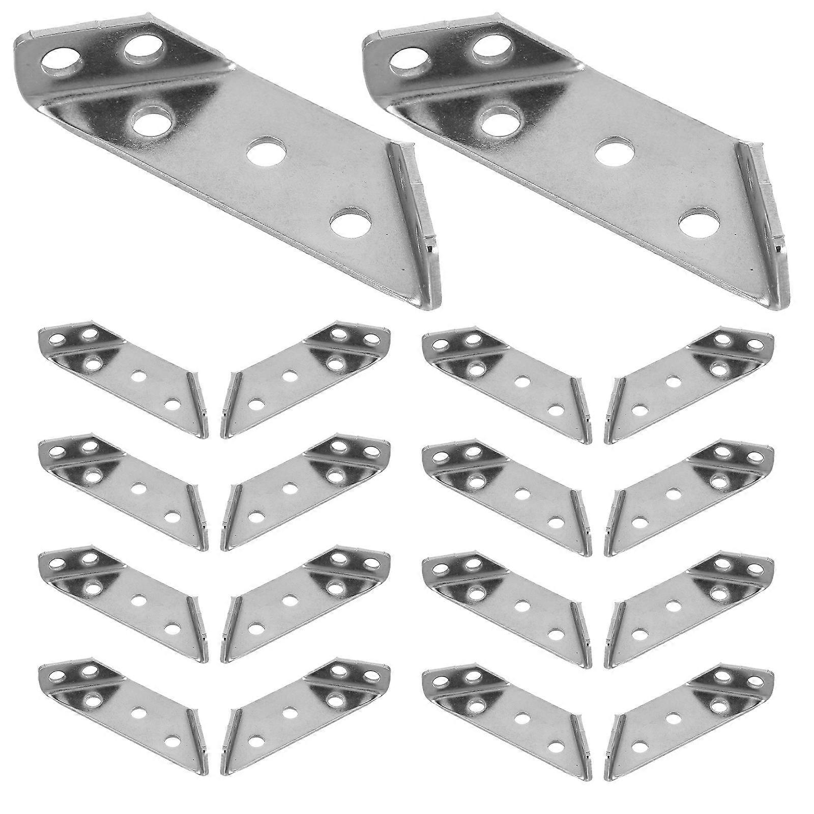 Stainless Steel Furniture Corner Brackets for Reliable Connection 1Set