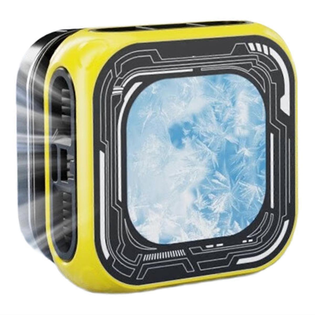 F40 Mobile Phone Cooler AI Refrigeration with Digital Display Semiconductor Magnetic Back-Clip 2 in 1 Cooling Radiator