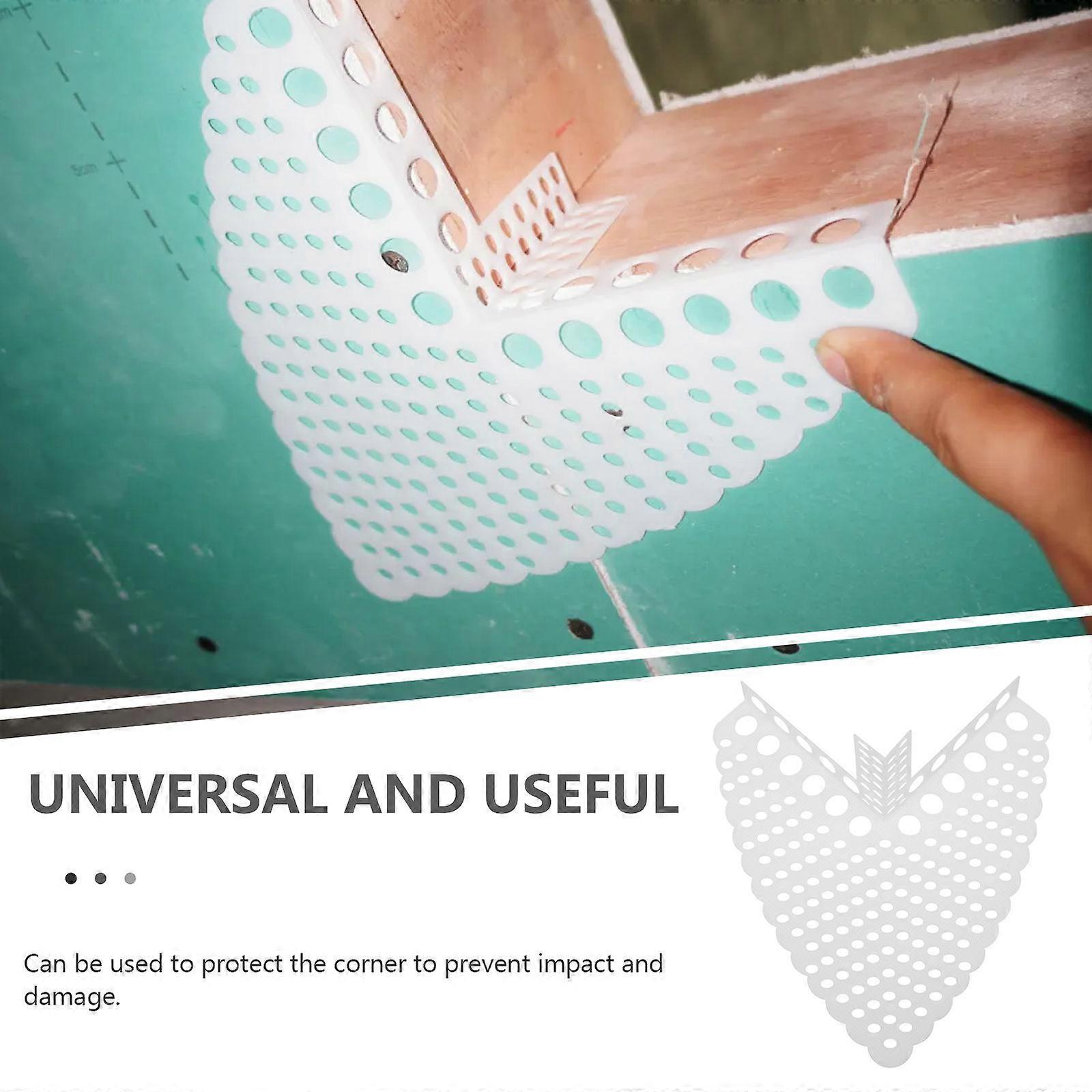 Plastic Wall Corner Protector for Reliable Crack Prevention 5Pcs Set