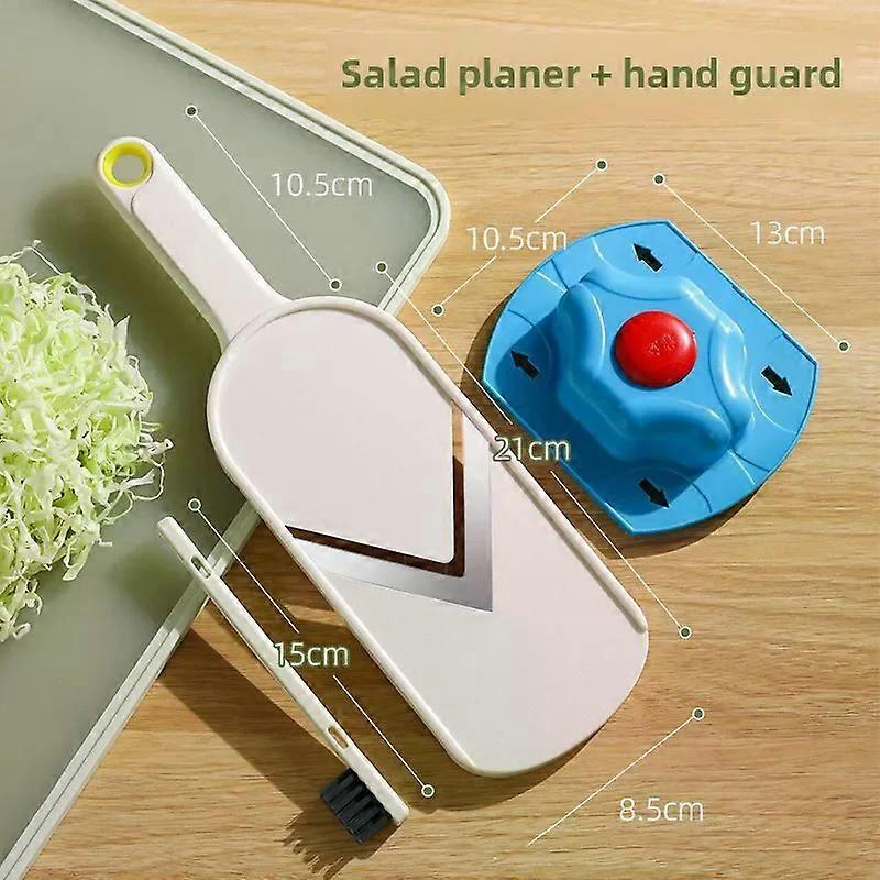 Vegetable Cutter Cabbage Grater, Onions Cucumbers Potatoes Cabbage Scraping for Salad Cutting, Slicing and Shredding KitchenTool