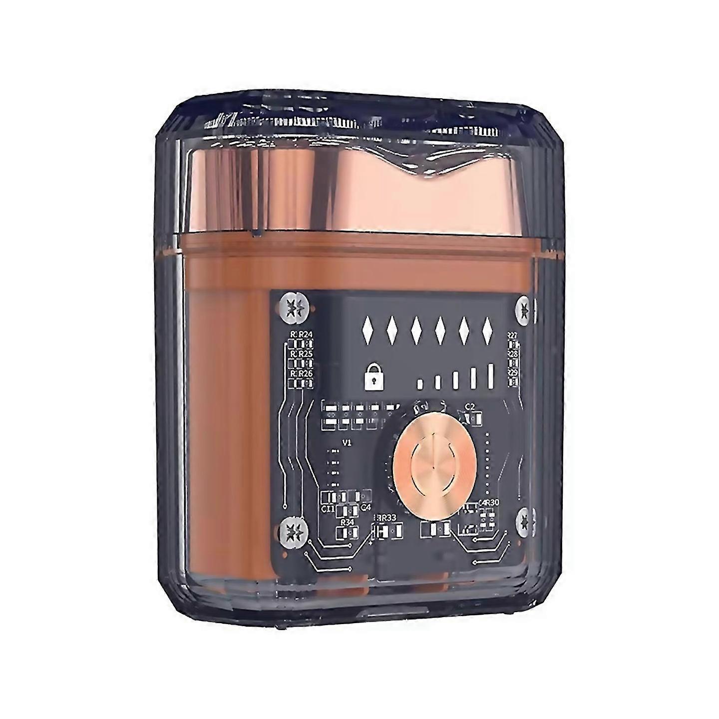 For New Electric Shaver Mini Transparent Twoway Shaver Portable