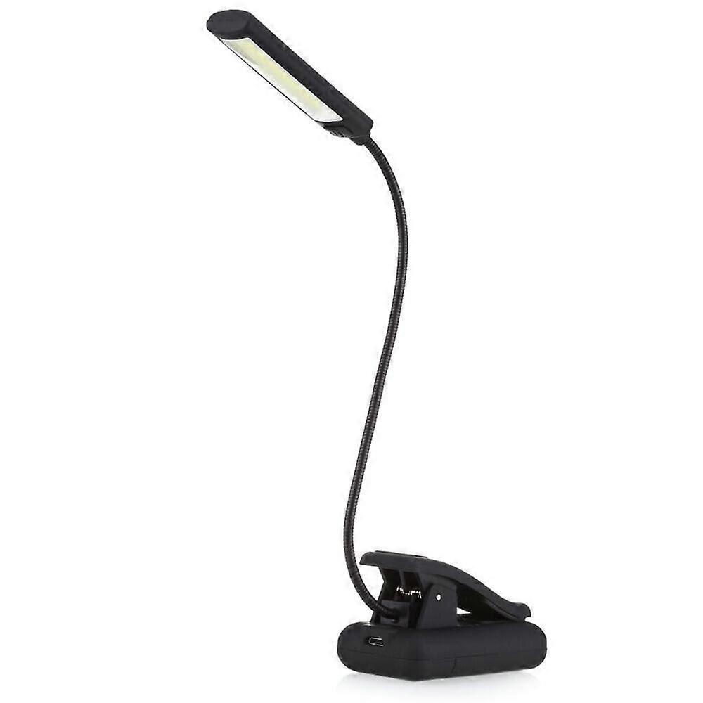Dimmable clip-on reading light is suitable for notebooks