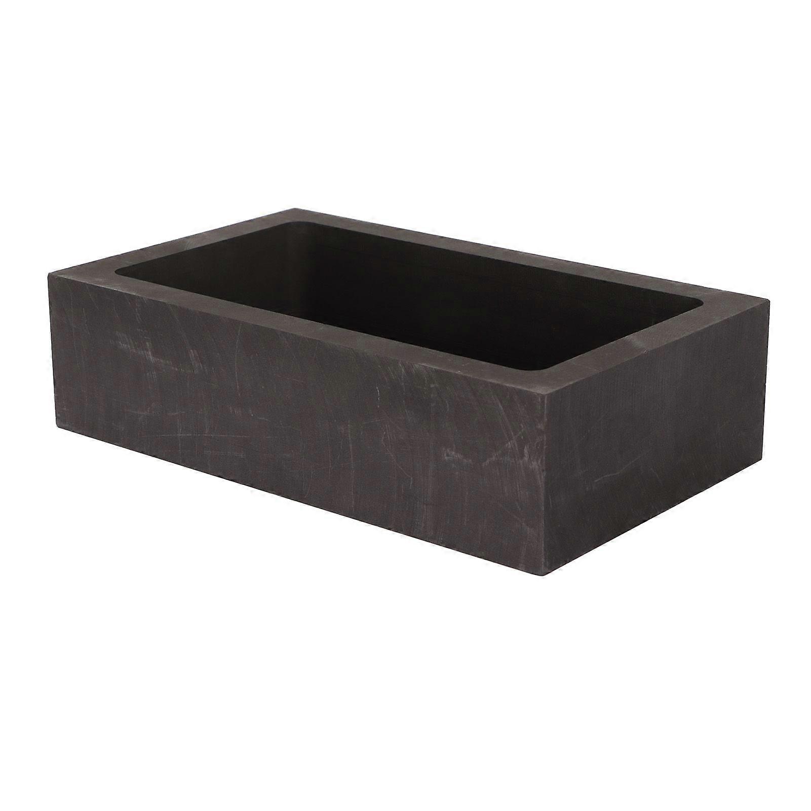 5000g Capacity High Purity Graphite Crucible Metal Refining Mould Ingot Melting Pot Container