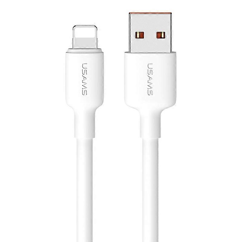 USAMS US-SJ604 U84 1m 2.4A Lightning Charging Cord USB to Lightning Data Cable for iPhone,iPad