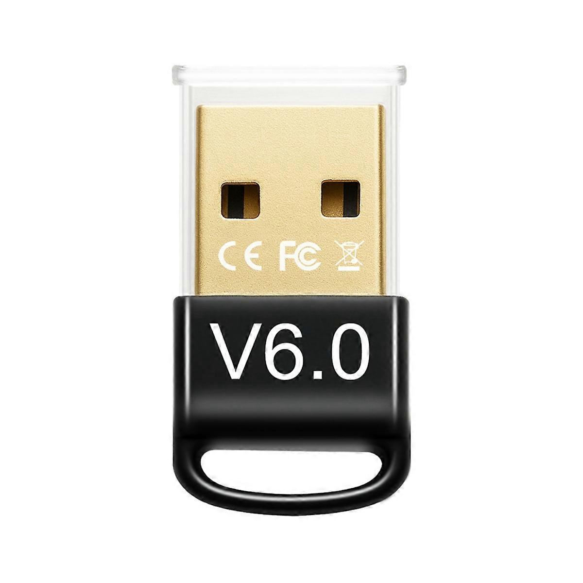 USB Bluetooth 6.0 Adapter BLE Music Audio Receiver Transmitter for Bluetooth Speaker Keyboard Mouse