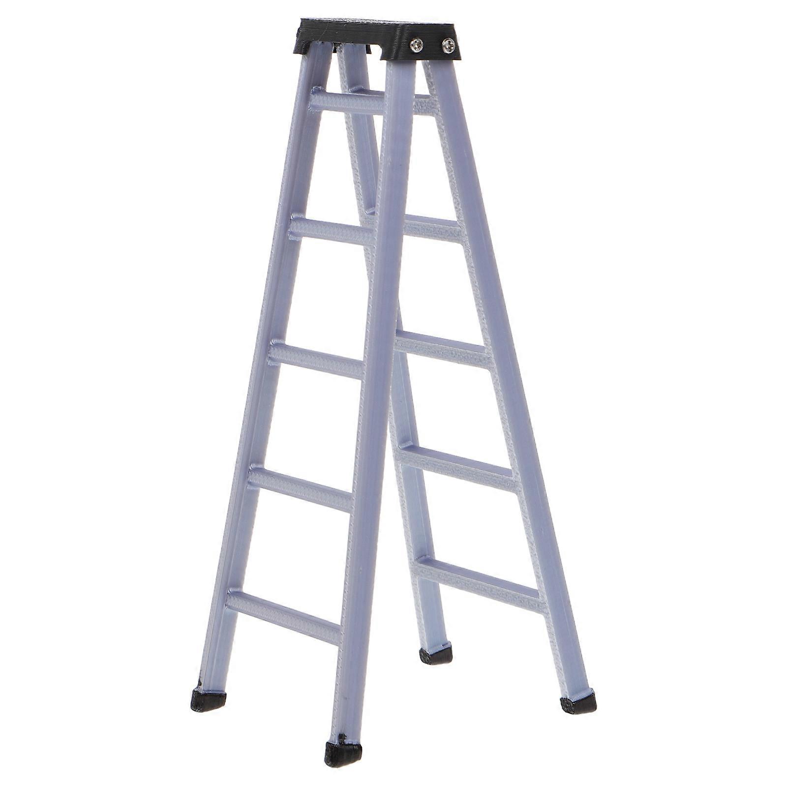 Tiny Step Ladder Dollhouse Accessories for Dollhouse 4Pcs Plastic Model