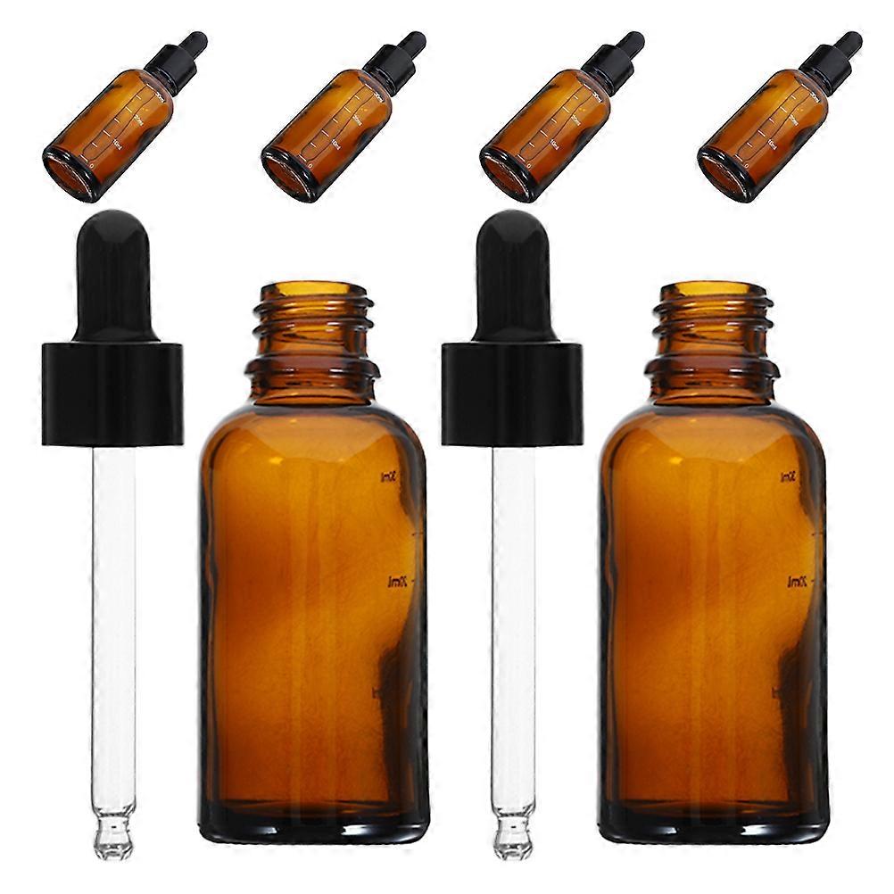 Glass Dropper Bottles for Essential Oil Storage 24Pcs Set