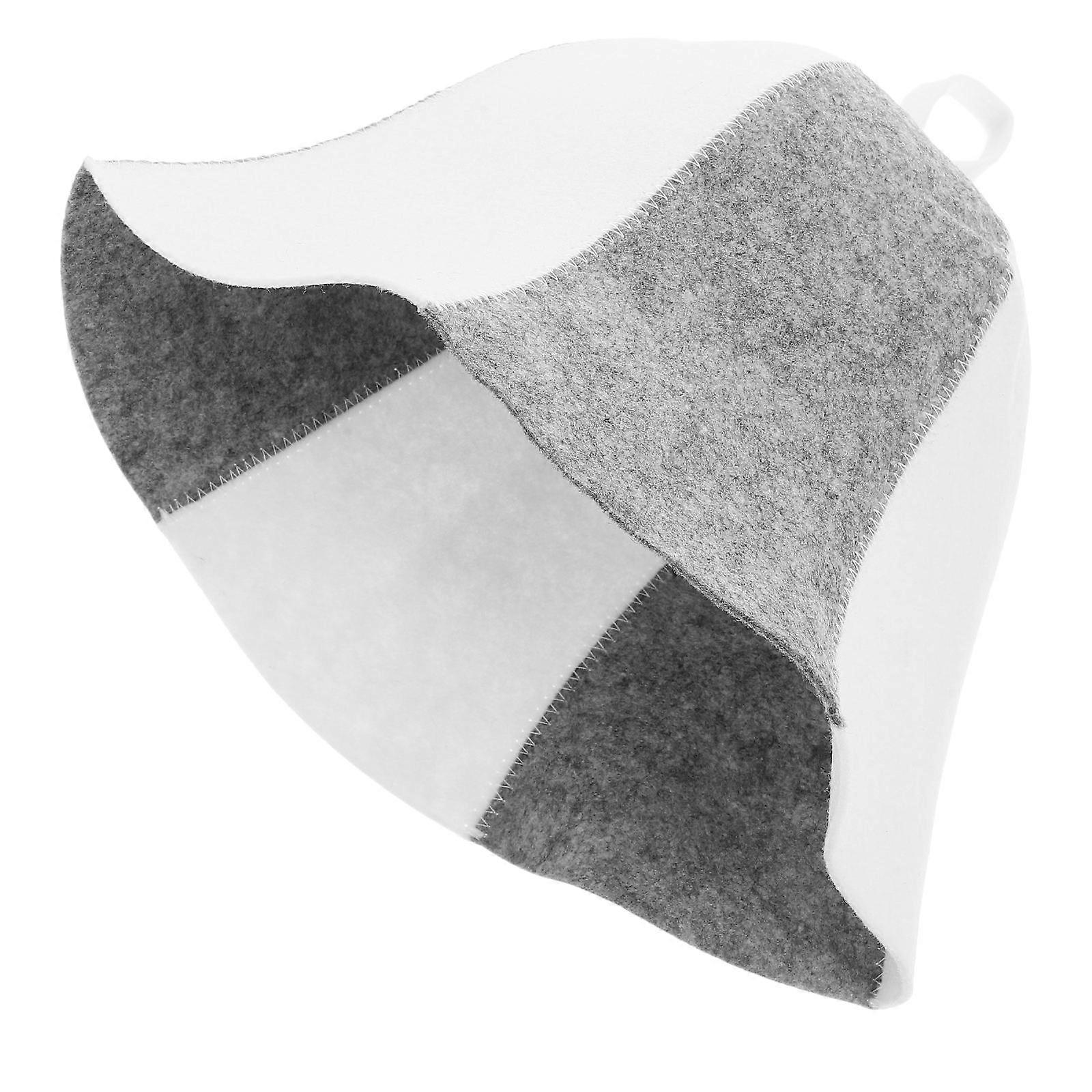 Sauna Hat Felt Sauna Hats Designed for Protective Use 12Pcs