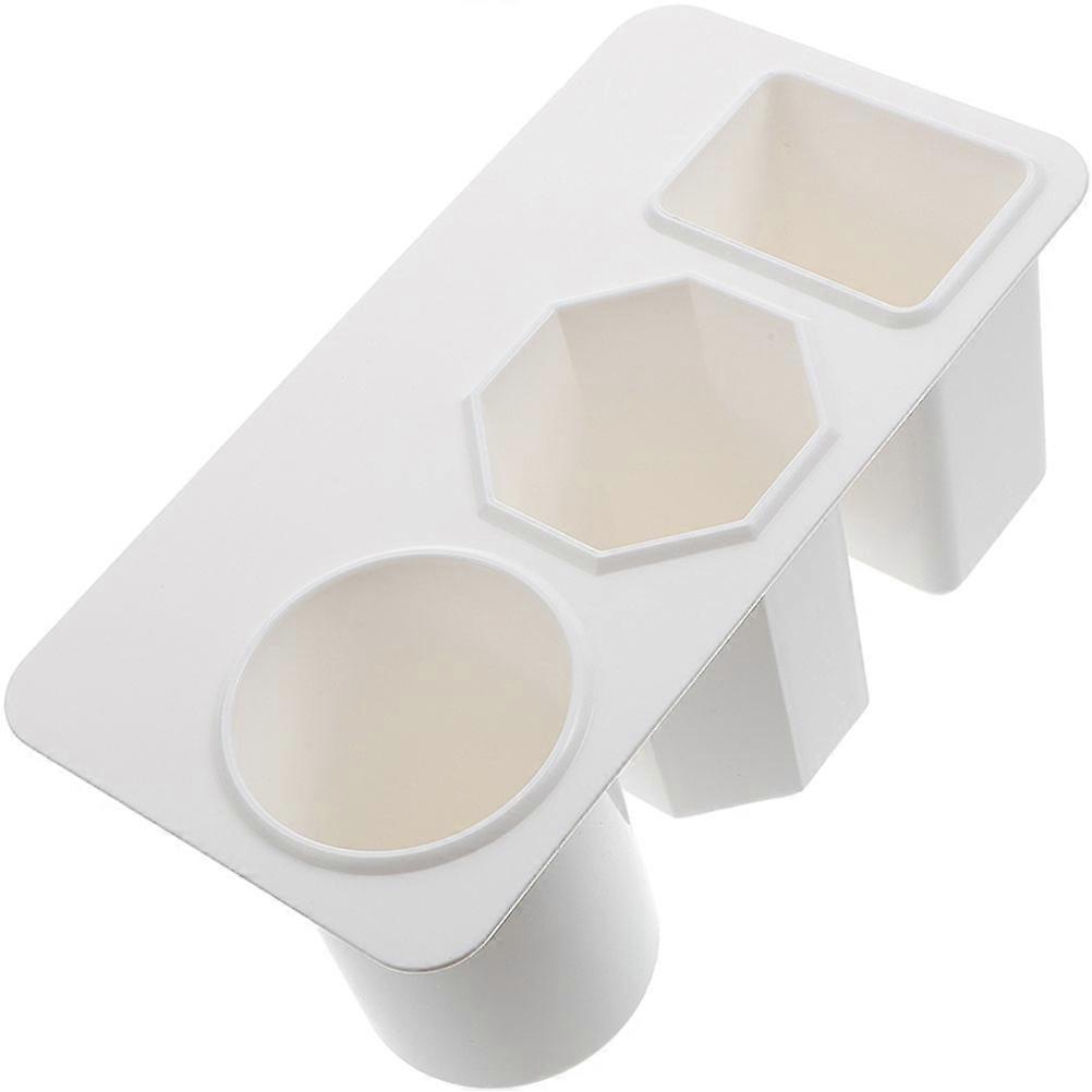 4Pcs Desktop Compartment Organizer Modern Design For Students Rectangular Workspace Storage