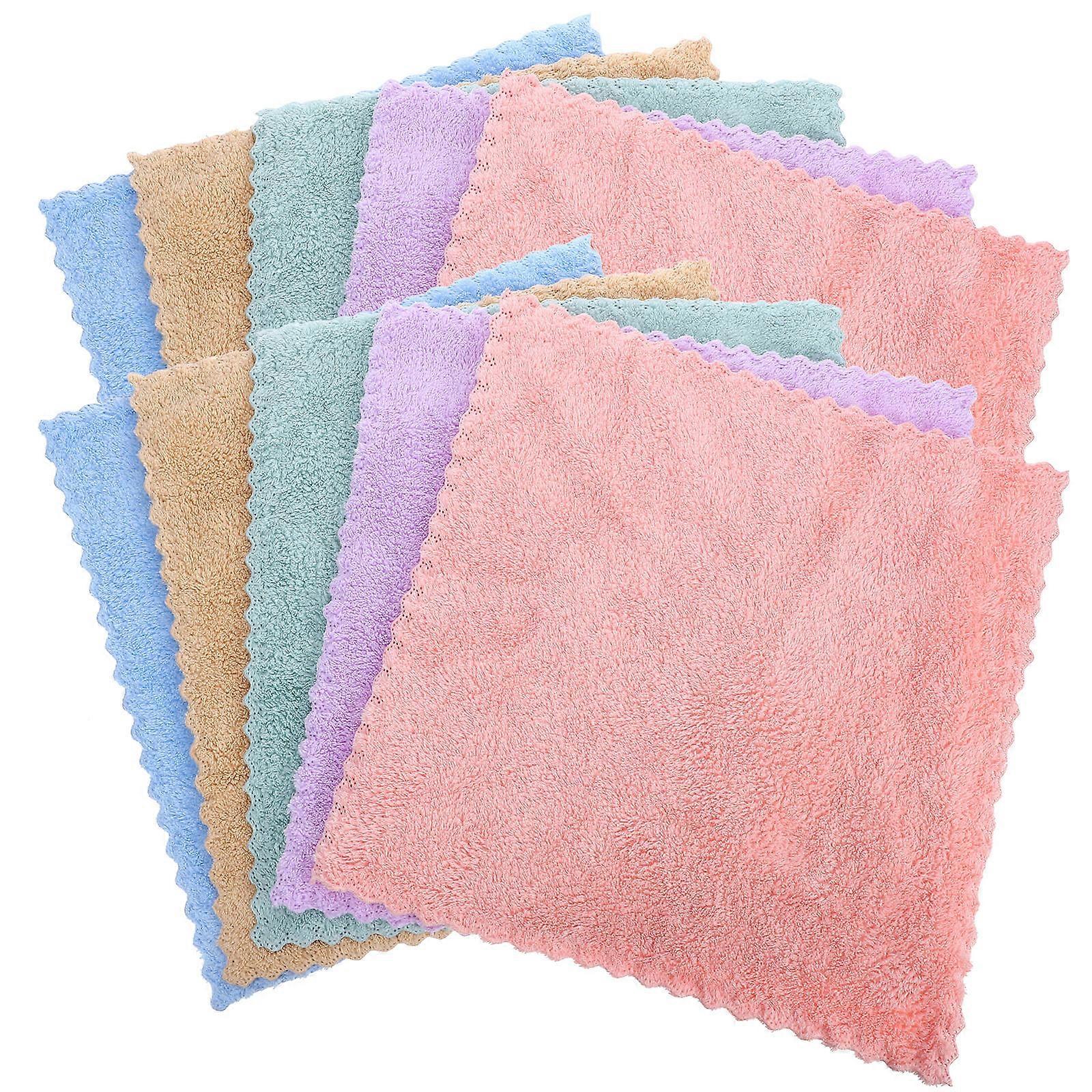 Face Cleansing Towel Wash Cloths 30Pcs Assorted Color for Bathroom