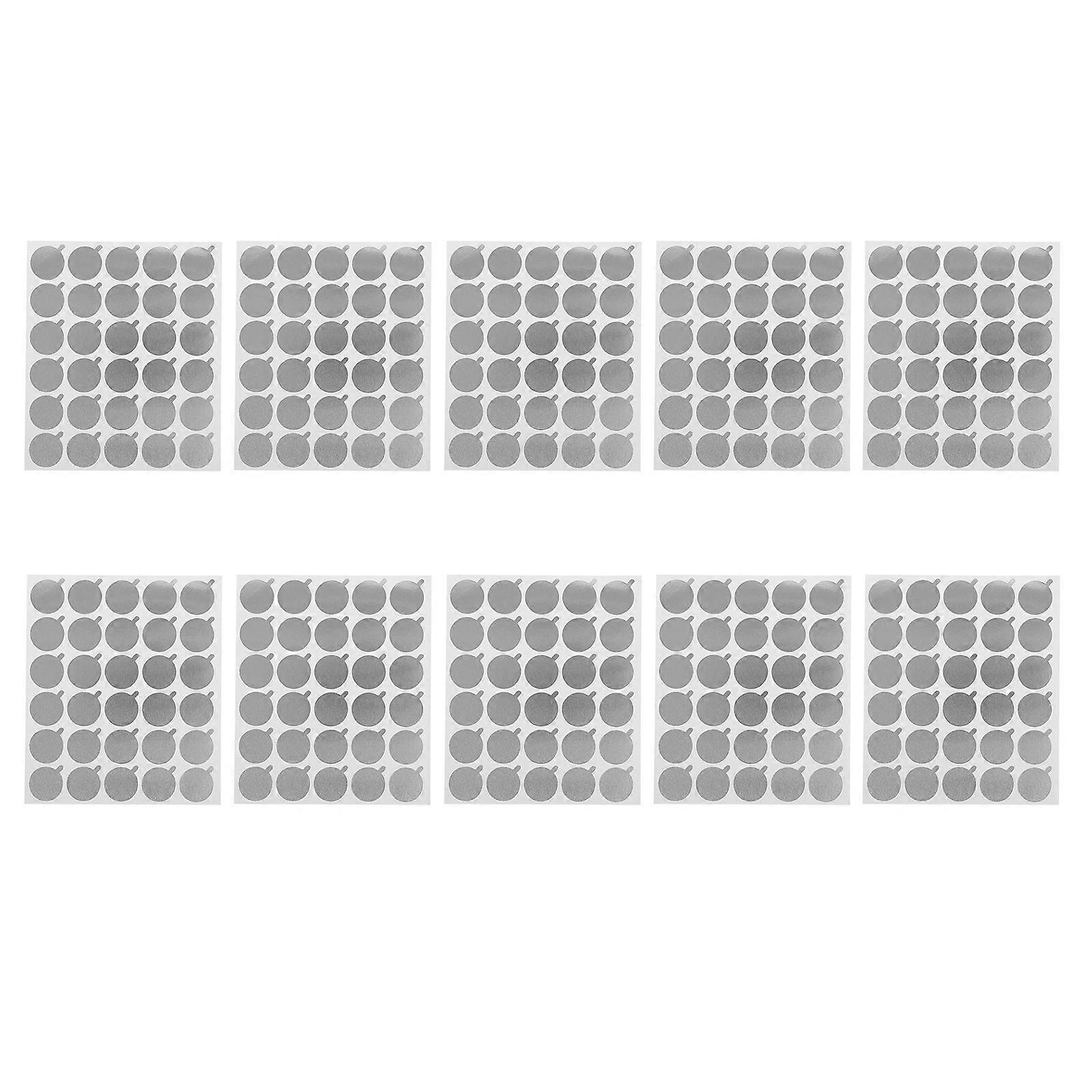 Disposable Lash Pad Eyelash Extension Tool for Makeup 1800Pcs Silver
