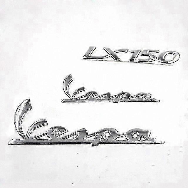 3D Emblem Badge for Scooter Models ET2 ET4 ET8 GTS PL PX GTV LX125 LX150 50cc to 250cc Engines